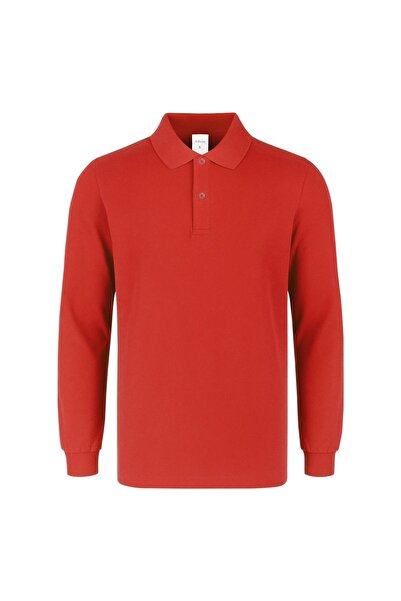 RELAXIA Polo Neck Long Sleeve T-Shirt Men