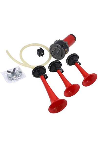 AEM AEMPART 3lü havalı korna motorlu 12 volt dali dali