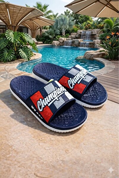 Behtah Kundura Ανδρική άνετη σόλα για πισίνα, καθημερινή αντιολισθητική σόλα ...