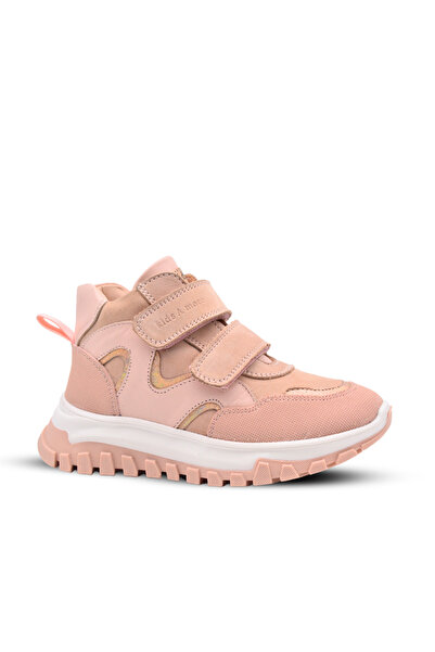 kids A more Amore Double Velcro Γνήσιο Δερμάτινο Ανατομικό Πούδρα για Κοριτσί...