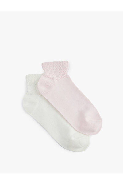 Koton Текстурирани чорапи, комплект от 2 чифта