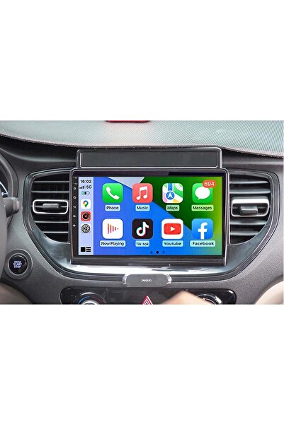 Generic Android Car Screen hyundai accent model 2022 2023 2024 carplay androi...