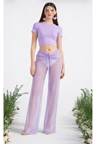 quella atelier Tulle Beach Pants