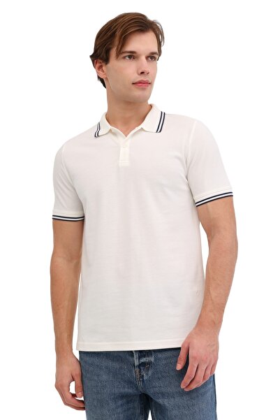 Kinetix MB YK CZ 12BS108 5FX Beyaz Erkek Kısa Kol T-Shirt