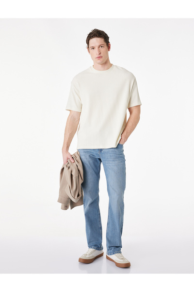 Koton Mark Mavi Erkek Jean Pantolon 6SAM40022ND