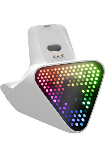 Flydigi قاعدة شحن لاسلكية 2 برو لأجهزة Apex 5 و Vader 5 Pro - أبيض