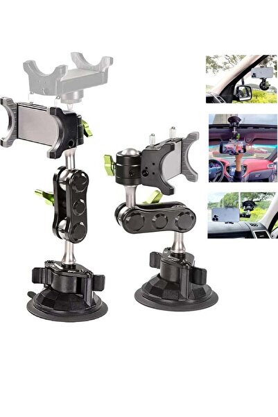 LANPARTE Universal Ball Head Arm for Phone New 360° Rotating Car Phone Holder...