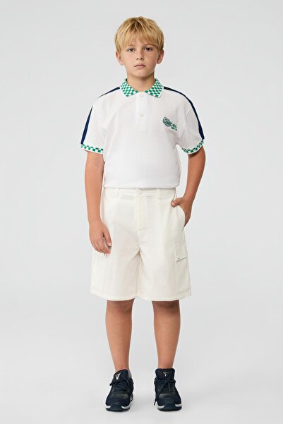 NBT JEANS BG Store Boy's White Shorts