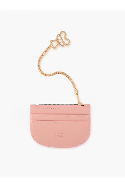 SHAKA Powder Shk144 Faux Leather, Zippered, Four Compartments, Charm Card Holder