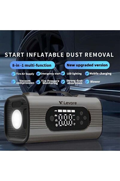 Levore LJS11 8-in-1 Multi-Function Car Jump Starter