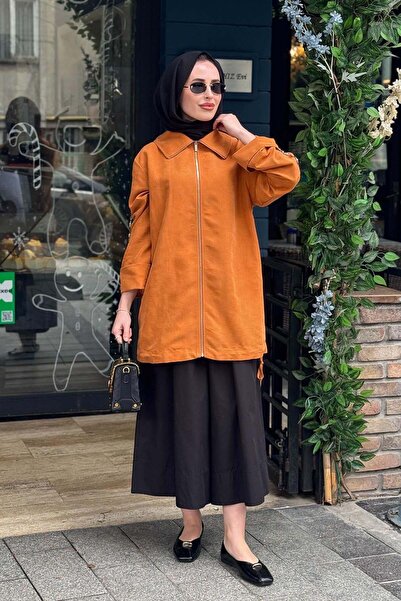 Kayra Modal Jacket with Bead Detail on the Sleeves