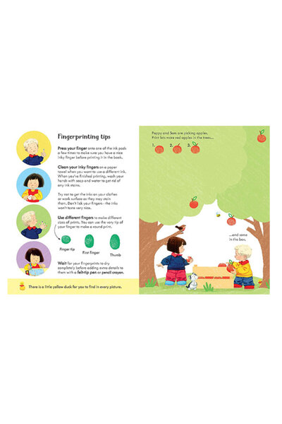 Usborne Poppy and Sam's Fingerprint Activities Publishing