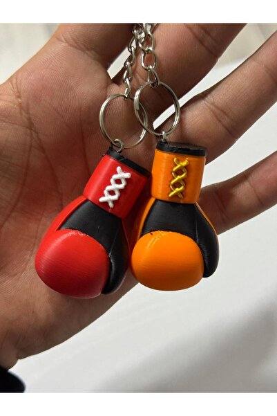 TRİDEON 3D 2-Piece Boxing Glove Model Keychain