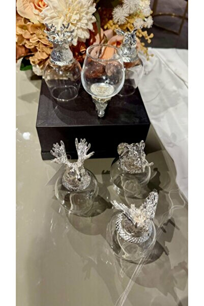 ROY KING Decorative Set of 6 Coffee Side Cups 150 ml