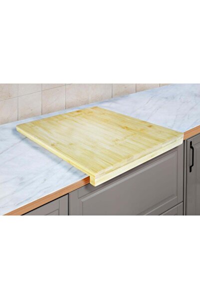Paçi Bamboo 46*38 Countertop Rectangular Cutting Board Model Code: P-Ahs-7006...