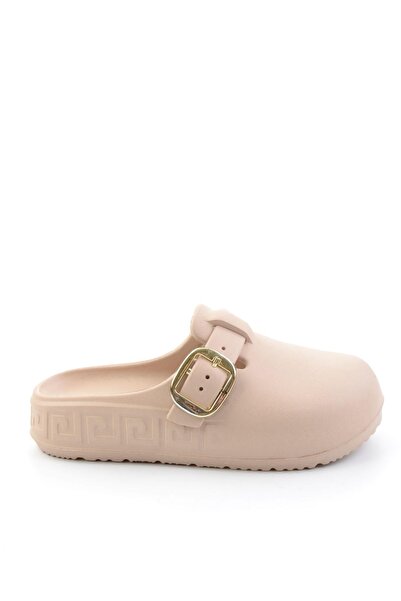 Bambi Бежеві жіночі капці K04711003359