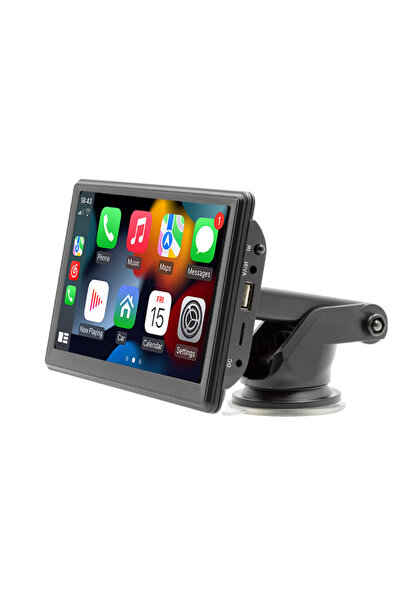 Ruan Ecran portabil de navigație auto de 10 inch cu CarPlay wireless și Andro...