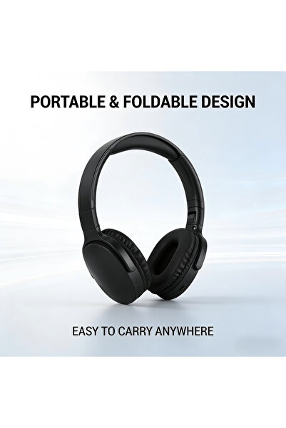 Generic Wireless Bluetooth Headphones Over-Ear HiFi Stereo Sports Headset wit...