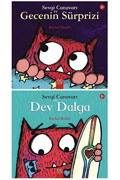 1001 Çiçek Kitaplar KOPUZ KİTAP - Sevgi Canavarı 2 Kitap Set - SET