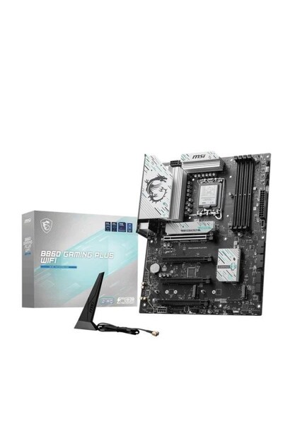 Universal MSI B860 GAMING PLUS WIFI7 DDR5 HDMI-USBC DP PCIe 16X v5.0 1851p ATX