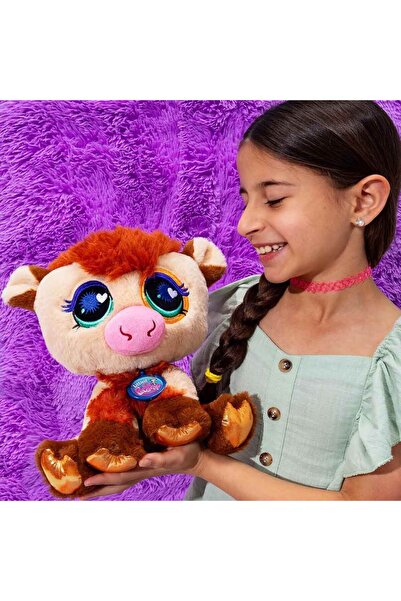 Littlest Pet Shop LPS Minişler İnek Signature İmza Serisi Peluş Oyuncak - 25 Cm