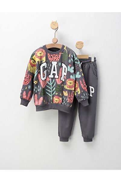 MiniKids Σετ Ζώων της Ζούγκλας, γκρι