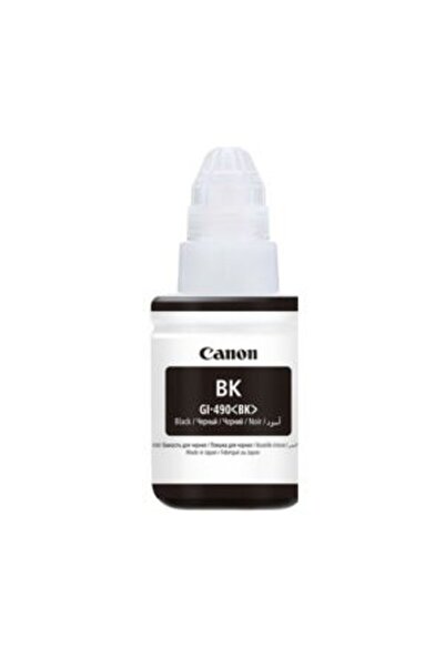 Canon GI-490BK 0663C001 Siyah 135ml Tanklı Sistem Mürekkebi Dolum Ürünleri