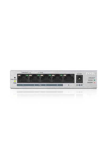 Universal Zyxel 5port poe 4port 60w gigabit unmanaged switch gs-1005hp