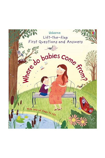 Usborne Ανυψώστε το πτερύγιο Πρώτες ερωτήσεις - Πού κάνουν τα μωρά