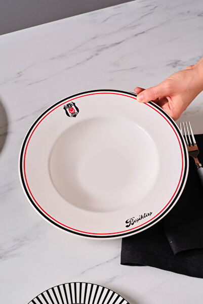 Karaca x Beşiktaş Lisanslı Makarna Tabağı 27 cm