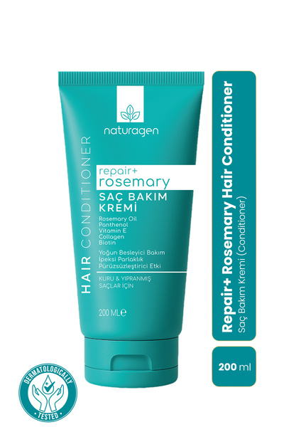 Naturagen Repair+ Rosemary Saç Bakım Kremi 200 ml | Hasar Onarımı | Biberiye ...