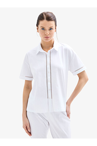 Blackspade Σετ Γυναικείες Πιτζάμες 52057 - Λευκό