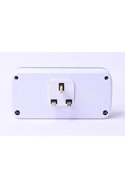 Saffron Times Multi-Plug Extension Socket | Universal Power Strip with 5 Outlets & Switch | 2500W 10A