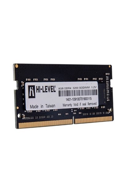 Universal HI-LEVEL 8GB DDR4 3200MHZ NOTEBOOK RAM VALUE HLV-SOPC25600D4/8G