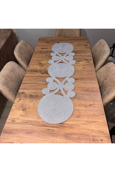 Masalımsı İlmekler Runner,Tablecloth