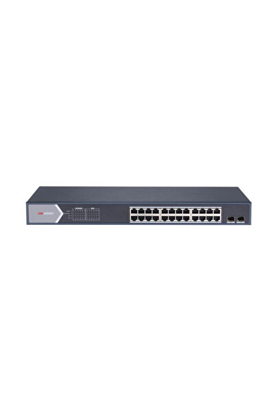 Universal HIKVISION محول شبكة جيجابت قابل للإدارة بـ 24 منفذ PoE و370 واط مع ...