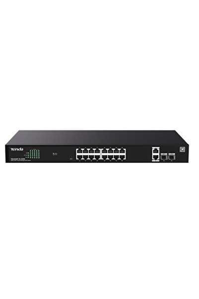 Universal Tenda 16Port Poe 250W 2-Sfp Gigabit Cloud Managed Switch Teg2220P-1...