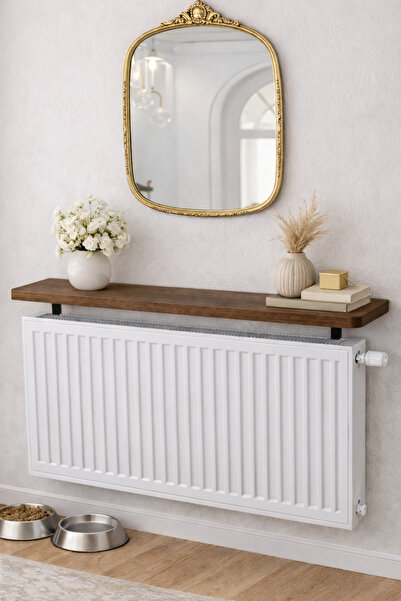 Nym Concept Montajsız Petek Üstü Uçan Raf Kalorifer Peteği 100x18 CM