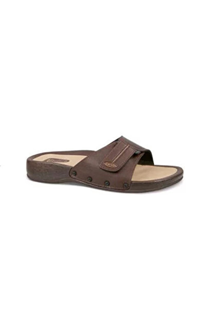Ceyo 3000-2N Brown Orthopedic Men's Slippers