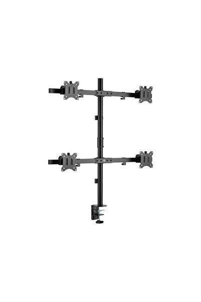 Vesamax حامل شاشات رباعي مقاس 17-32 بوصة، تركيب 2x2، ذراع/حامل شاشة للتجارة/ا...
