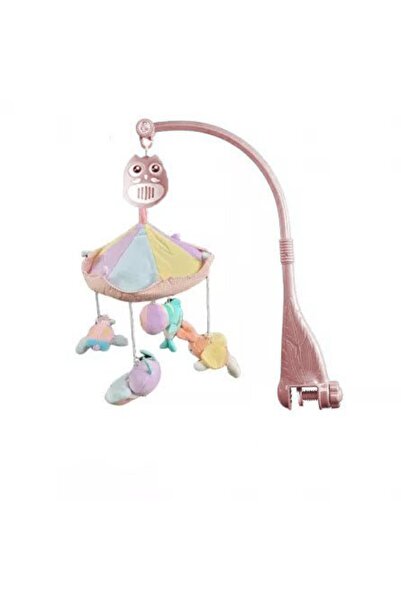 buz Carusel muzical pentru pătuț cu jucării detașabile, Bufniță, 360 °   Rotație
