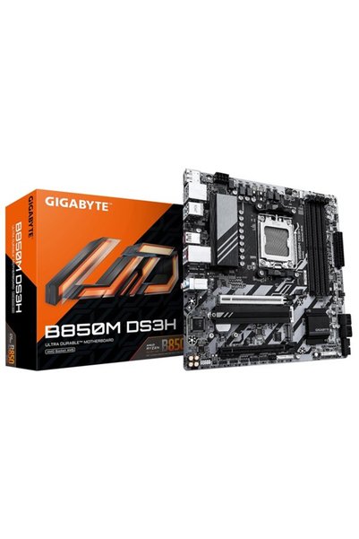 Universal جيجابايت B850M DS3H DDR5 HDMI DP-TYPEC PCIe 5.0 AM5 mATX