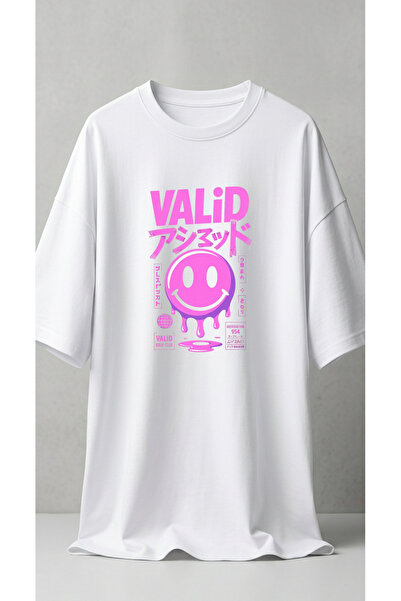 dompulerimoda Valid Printed Unisex Oversize T-Shirt