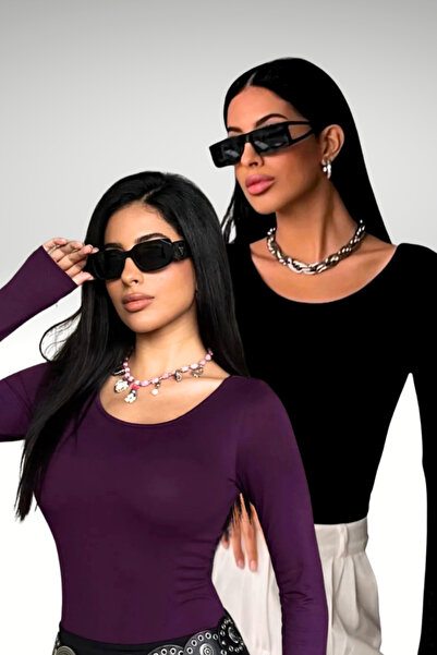 Bipantolon Women's Black Durian Princess Collar