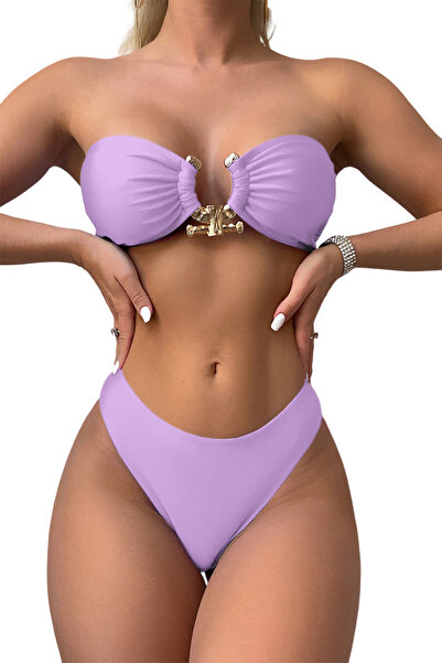 EFAYN.RO Women's swimsuit, 3 pieces, elegant and sensual model, size S, light...