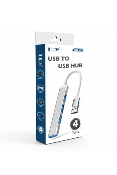 Universal Inca Iusb-4Tu 4Port USB 3.0 USB Multiplexer Hub