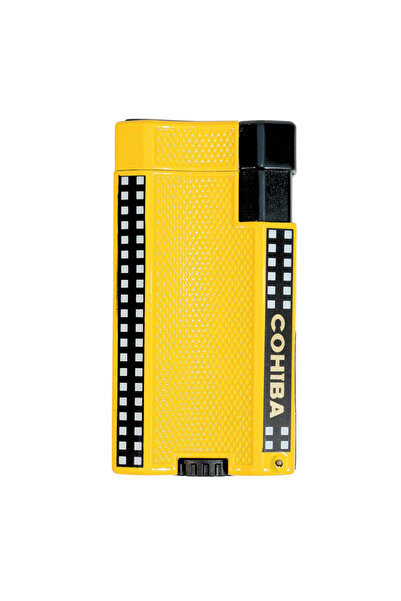 Parmida Cohiba Sarı Puro Standlı Çift Torch Puro Çakmak CCM0882