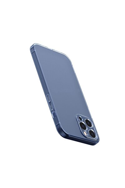 Ally حافظة بسيطة لهاتف آيفون 12 برو ماكس 6.7 حافظة سيليكون شفافة رفيعة شفافة