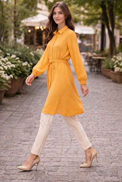 Kayra Chiffon Lined Tunic