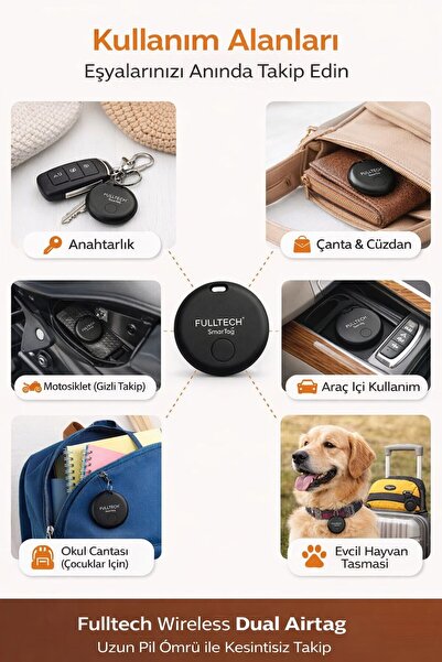 Fulltech AKILLI TAKİP CİHAZI ı phone uyumlu